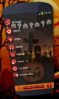 Halloween candy Music Player Skin screenshot 3