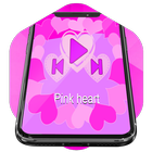 Pink heart icon