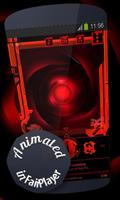 Red vortex plakat