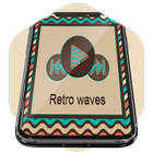 Retro waves アイコン