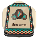 Retro waves Music Player Skin APK