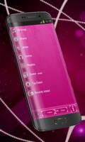 Pink pearl Poweramp Skin capture d'écran 2