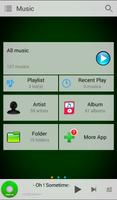 mp3 player for android پوسٹر