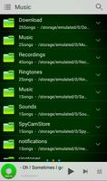 mp3 player for android اسکرین شاٹ 3