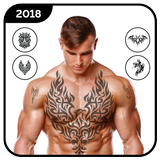 Tattoo photo editor / Tottoo my body icon