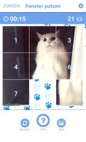 Katzenvideo Schiebepuzzle syot layar 2