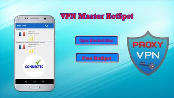 Poster Hotspot VPN / Sblocca siti Web