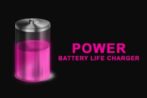 Power Battery Life Charger Affiche