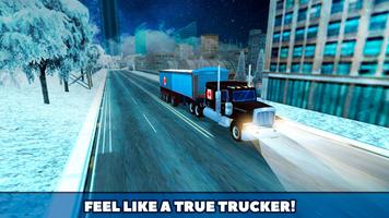 Canada Truck Driving Simulator: Driver Road Poster