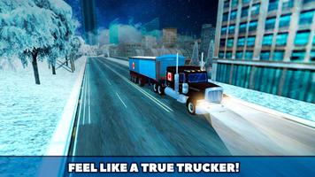 Canada Truck Driving Simulator: Driver Road پوسٹر