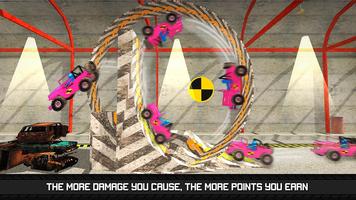 Stickman Car Crash Test Sim 3D screenshot 2