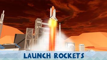 Space Rocket - Astronauts Explore Mars スクリーンショット 1