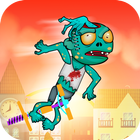 Zombie Pogo Stick Super Jumper Game icône