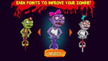 Zombie Pogo Stick Super Jumper Game capture d'écran 2