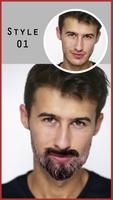 Beard Style Photo Editor captura de pantalla 1