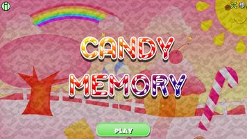 Kids Candy Memory Affiche