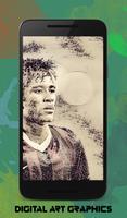 Neymar Wallpaper الملصق