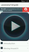 guide Poweramp پوسٹر