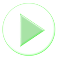 Poweramp Skin Green Glass