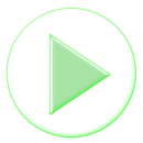 Poweramp Skin Green Glass APK