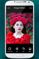 برنامه‌نما Flower Crown Photo Editor عکس از صفحه