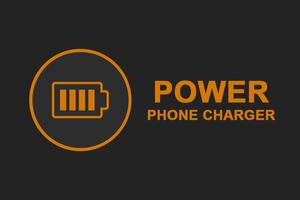 Power Phone Charger Affiche