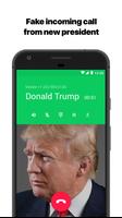Fake Call Donald Trump 2017 स्क्रीनशॉट 1