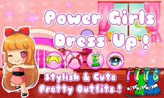 Cute Power Dress Up for Girls capture d'écran 1