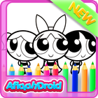 Coloring Powerpuff Kids иконка