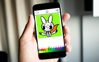 Coloring Powerpuff Kids Ekran Görüntüsü 3