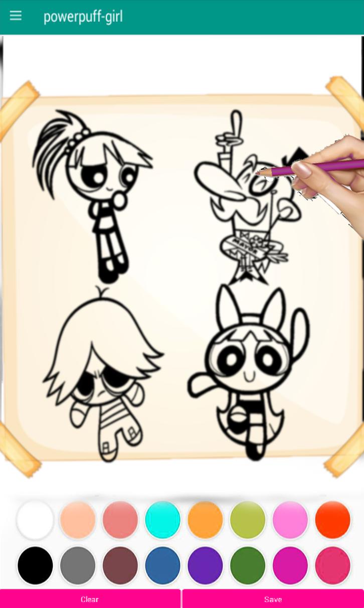Powerpuff Girls Coloring Book For Kids For Android Apk Download - power puff girls z coloring pages 6 roblox