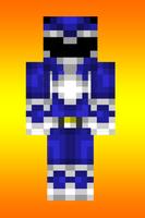 برنامه‌نما Skin Power Ranger for Minecraft PE عکس از صفحه