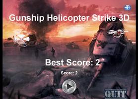 Gunship Helicopter Strike 3D poster