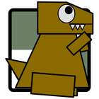 Square Dino Jump icône