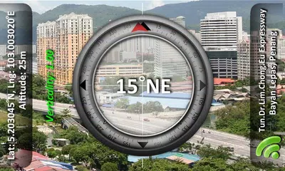 Скачать Camera Compass APK