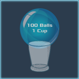 100 Balls - 1 Cup