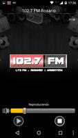 102.7 FM Rosario Affiche