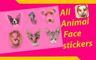 Animal Face Morphing Stickers স্ক্রিনশট 2