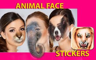Animal Face Morphing Stickers স্ক্রিনশট 1