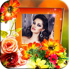 Floral Photo Frames آئیکن