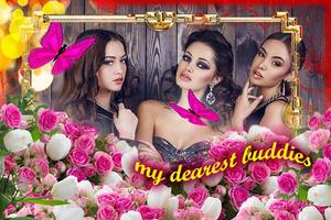 Floral Photo Frames Ekran Görüntüsü 1