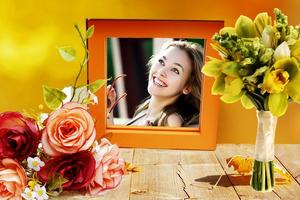 Floral Photo Frames اسکرین شاٹ 3