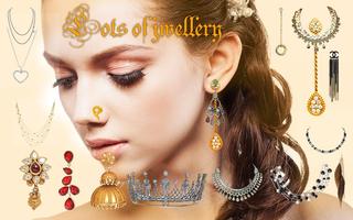 Jewelry Photo Face Stickers پوسٹر