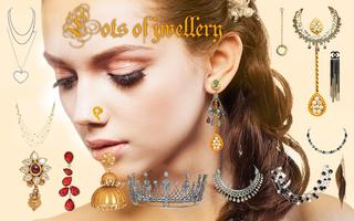 Jewelry Photo Face Stickers постер
