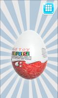 Яйцо с сюрпризом (3D киндеры) الملصق