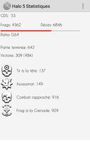 Stats Halo 5 screenshot 1