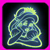 Glow Princess Cartoon girl APK