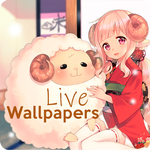 Сute Little Cartoon Sheep Sweet Live Wallpapers APK