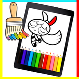 Coloring Book Girls Power