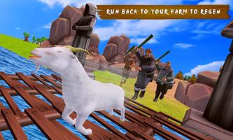 Angry Goat Simulator 3D: Mad Goat Attack capture d'écran 3